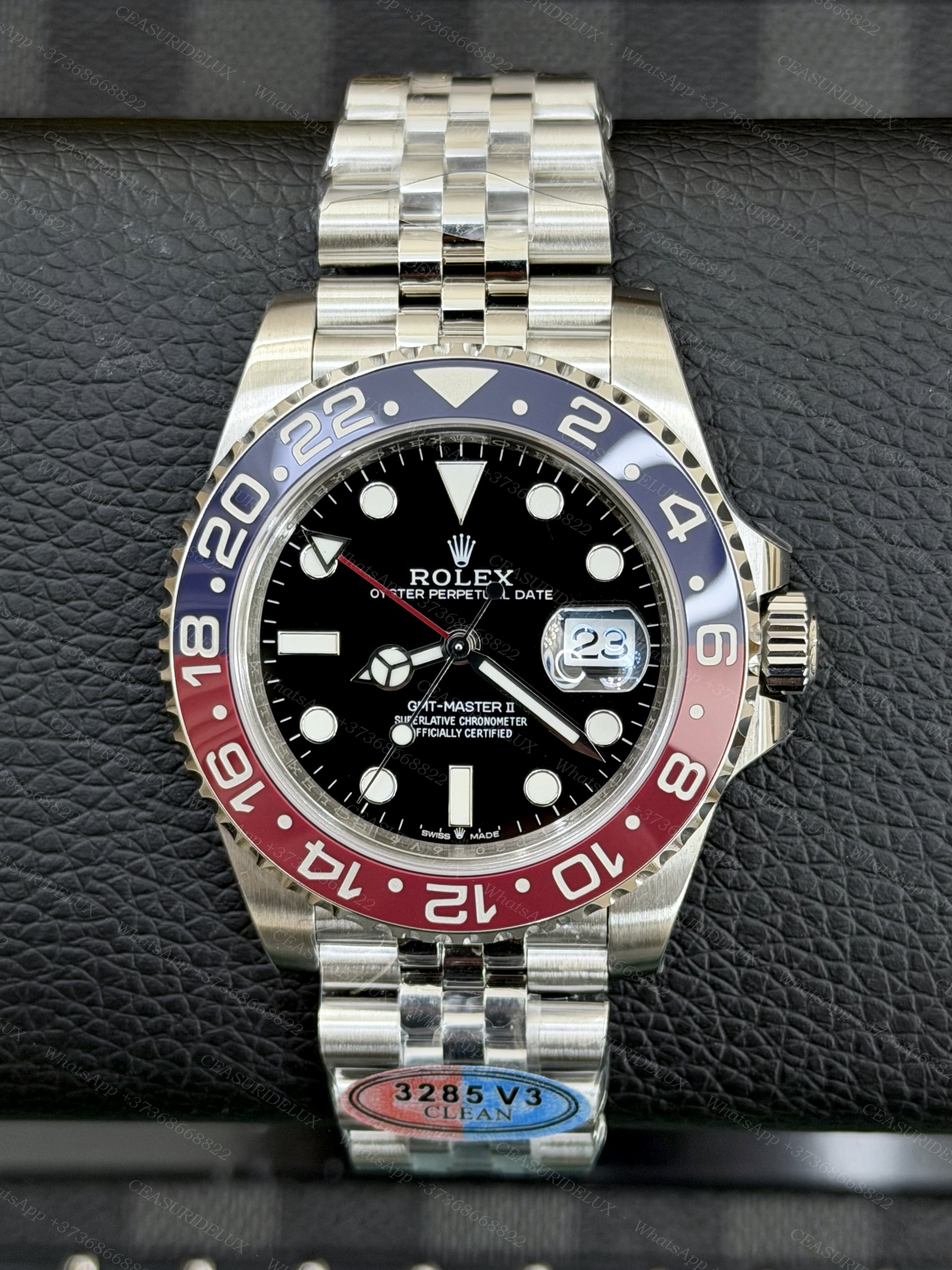Rolex GMT-Master II Steel — Pepsi Bezel + Jubilee (126710BLRO)