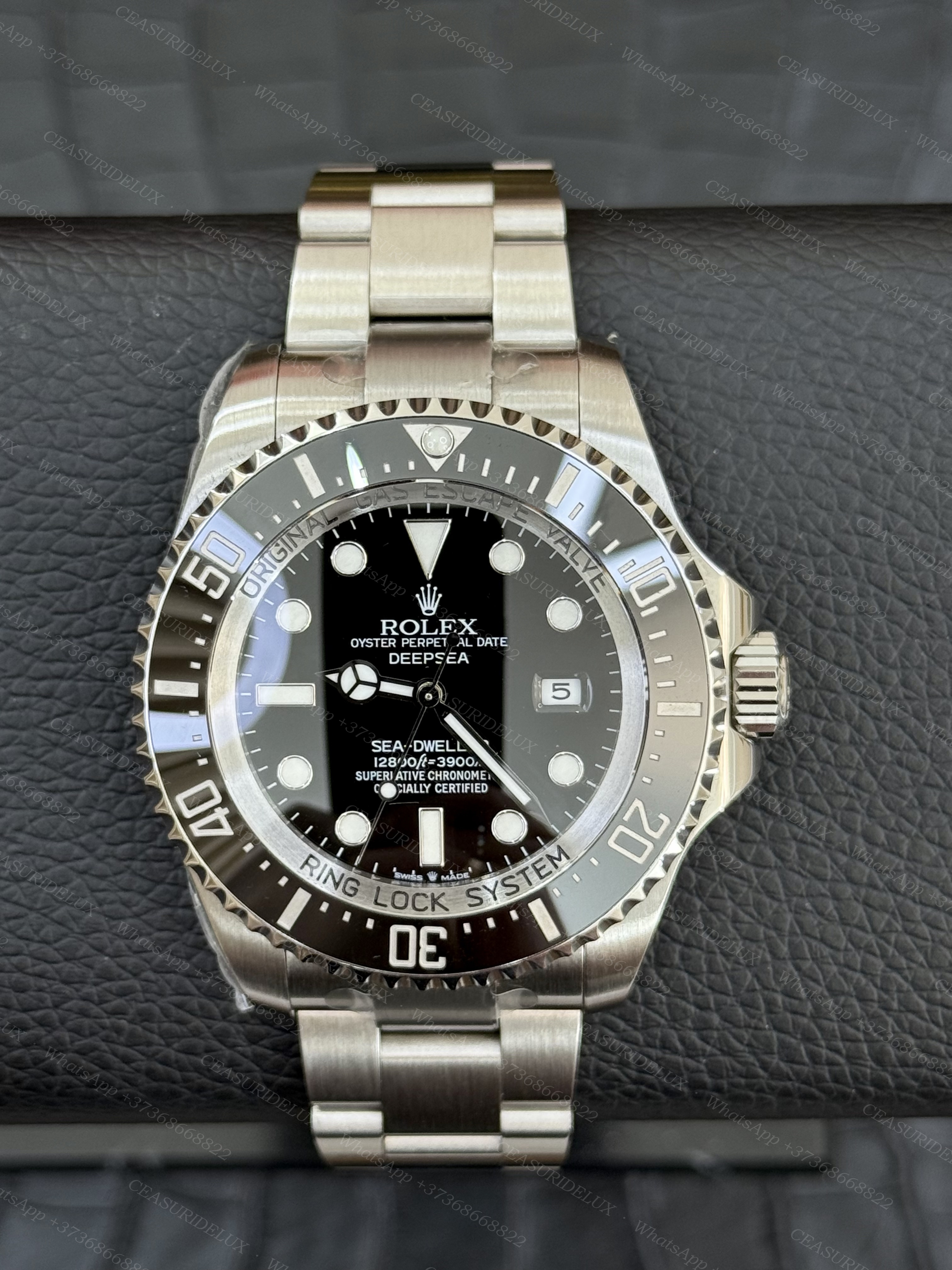 Rolex Deepsea 44 Steel — Black Dial (126660)