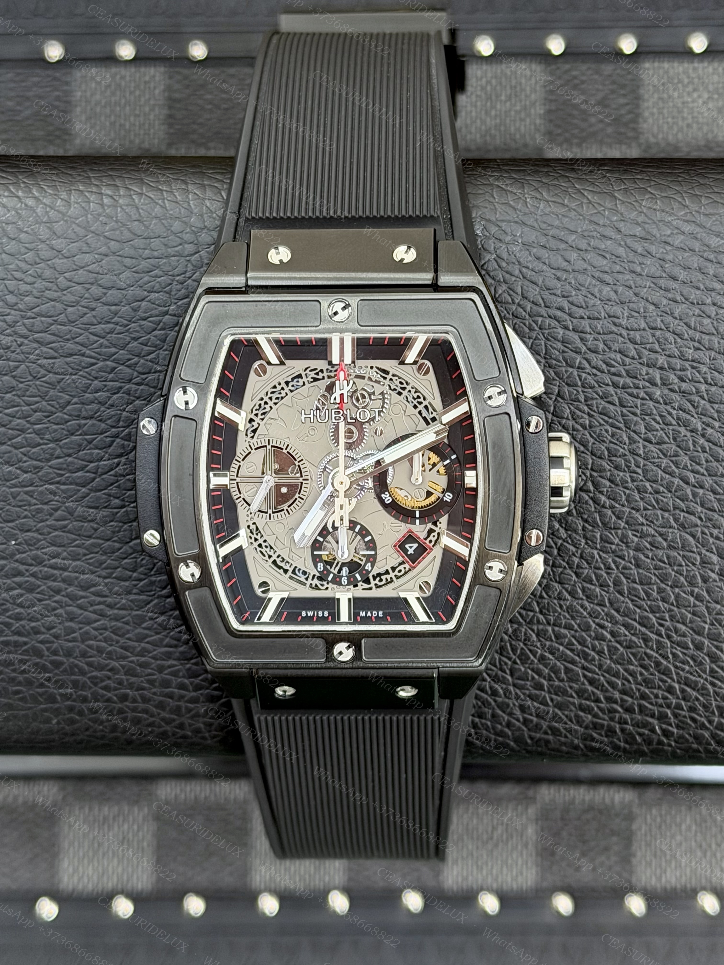 Hublot Spirit of Big Bang All Black Ceramic 42mm — Skeleton Dial (601.CI.0173.RX)