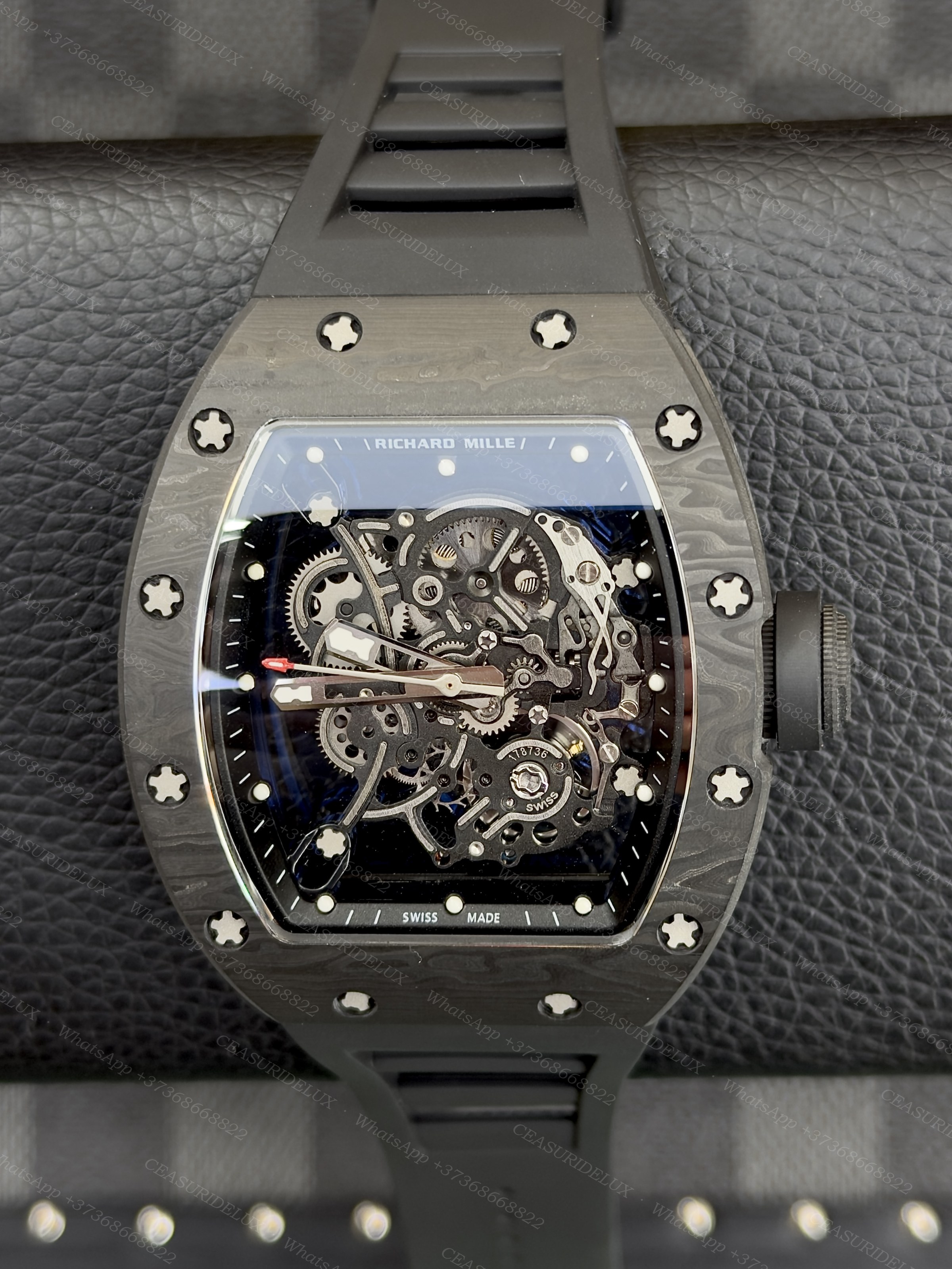 Richard Mille Richard Mille RM 055 Bubba Watson Black Carbon TPT